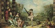 Jean-Antoine Watteau The Music Party oil painting